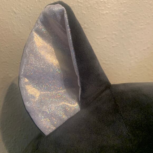 Squishmallows Halloween Squad 2021 Silver Emily Bat 16" Sparkly Wings Belly A41 - Picture 6 of 13